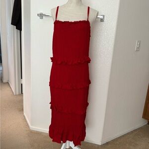 Ava & Viv Vibrant Red Dress